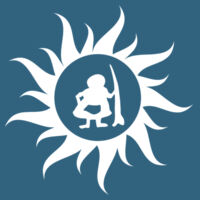 Tarot Sun Crew Sweat - White Print Design