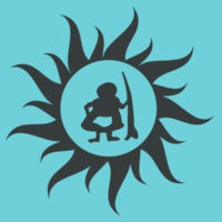 Tarot Sun Ultra Premium Hoodie - Dark Grey Print Design