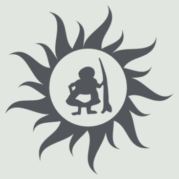 Tarot Sun Crew Sweat - Dark Grey Print  Design
