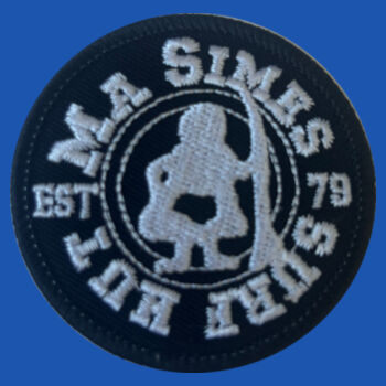 Trucker Cap with Ma Simes Badge Centre Front Design