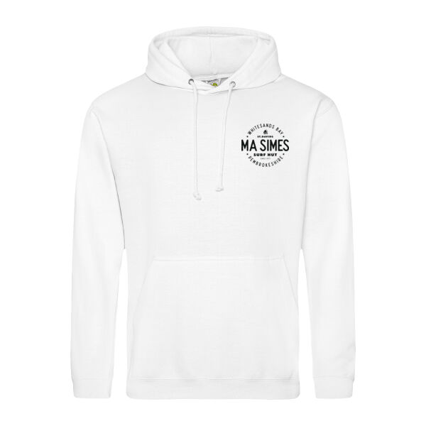 Roundel Hoodie With Navy Print Thumbnail