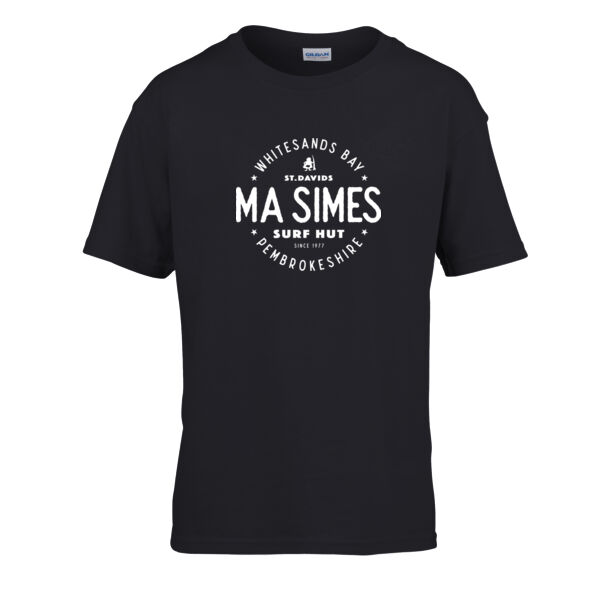 Roundel Logo - Kids T Shirt - White Print Thumbnail
