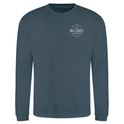 Roundel Crew Sweat - Grey Print Thumbnail