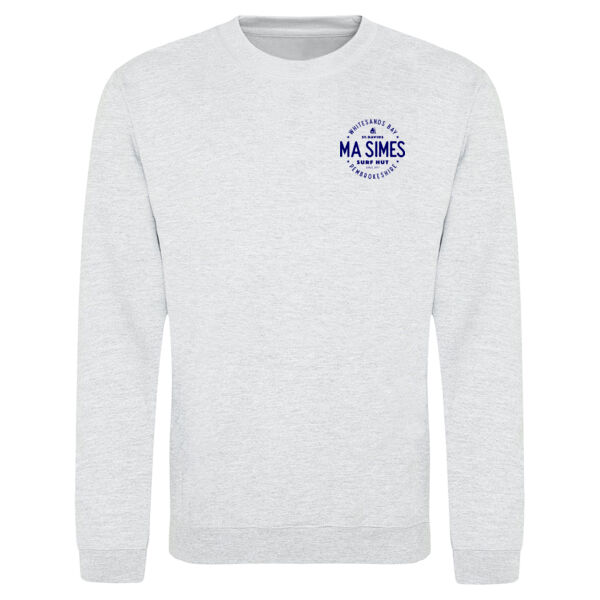 Roundel Crew Sweat - Navy Print Thumbnail