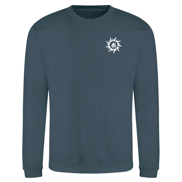 Tarot Sun Crew Sweat - White Print Thumbnail