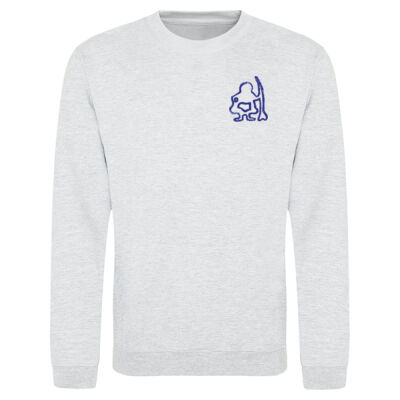Circle Crew Sweat - Navy Print  Thumbnail