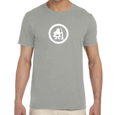 Basic Logo T Shirt - White Print  Thumbnail