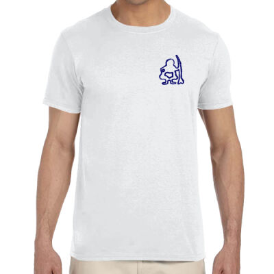 Circle T Shirt - Navy Print Thumbnail