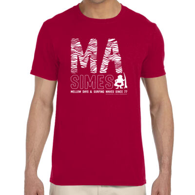 Mellow Days T Shirt - White Print Thumbnail