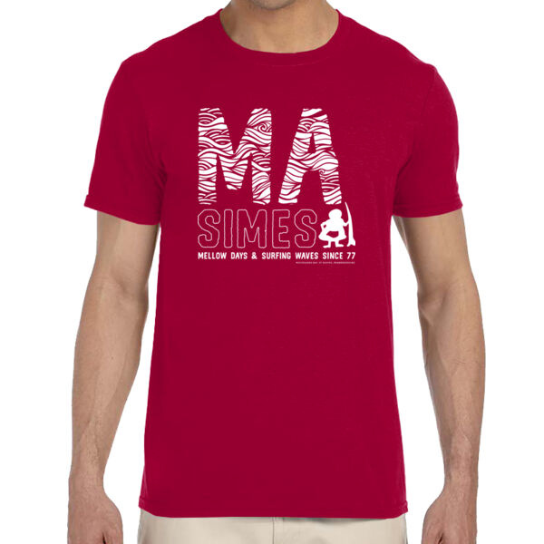 Mellow Days T Shirt - White Print Thumbnail