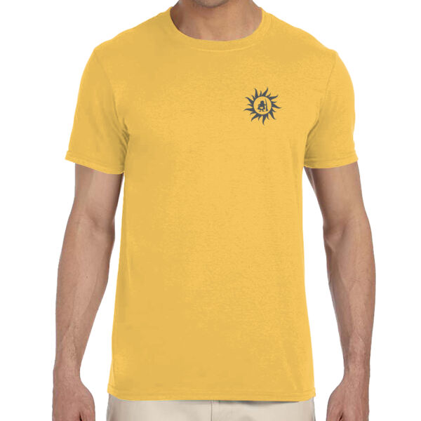 Tarot Sun T Shirt - Dark Grey Print  Thumbnail