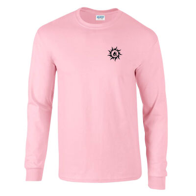 Tarot Sun Long Sleeve T Shirt - Dark Grey Print Thumbnail