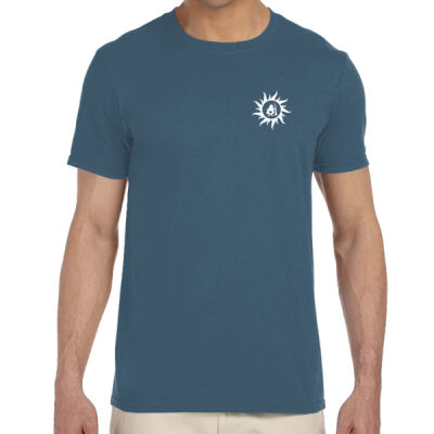Tarot Sun T Shirt - White Print Thumbnail