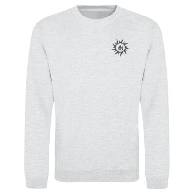 Tarot Sun Crew Sweat - Dark Grey Print  Thumbnail