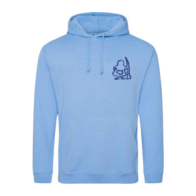 Circle Hoodie With Navy Print Thumbnail