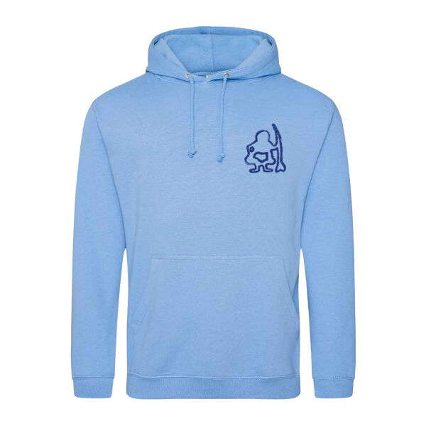 Circle Hoodie With Navy Print Thumbnail