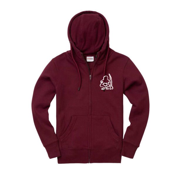 Identity - Ultra Premium Zip Hoody - White Print Thumbnail