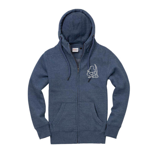Pepsi - Ultra Premium Zip Hoody - Light Grey Print Thumbnail