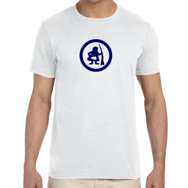 Basic Logo T Shirt - Navy Print   Thumbnail