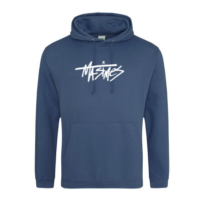 Text Hoodie with White Print  Thumbnail