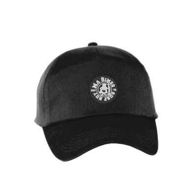 Basic 5 Panel Cap with Embroidered Roundel Logo  Thumbnail
