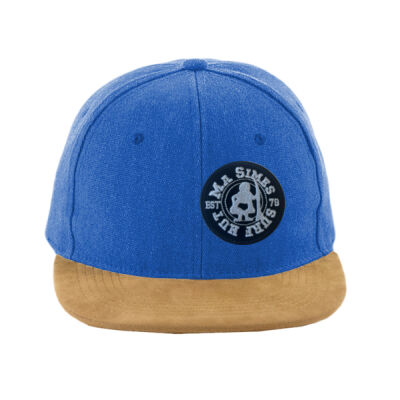 Trucker Cap with Ma Simes Badge Centre Front Thumbnail