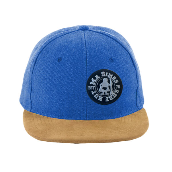 Trucker Cap with Ma Simes Badge Centre Front Thumbnail